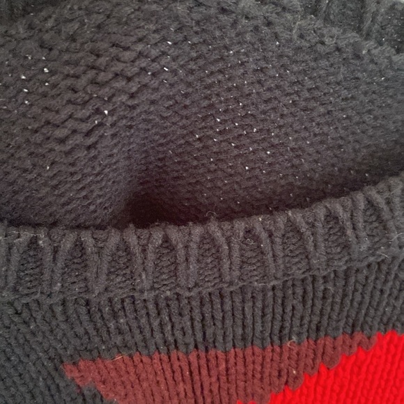 RAF Simons cropped knit sweater - Picture 3 of 6